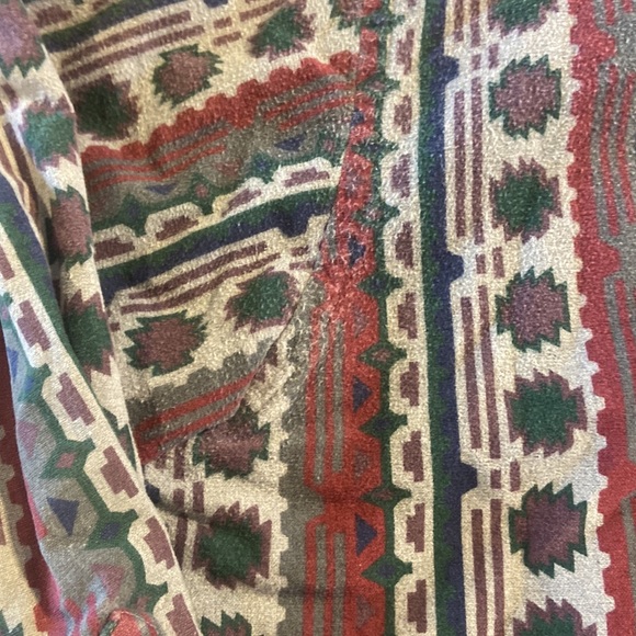 Vintage funky LL bean button down - Picture 3 of 8